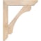 Ekena Millwork Legacy Slat Smooth Bracket w/ Offset Brace, Douglas Fir, 5 1/2"W x 24"D x 28"H BKT0604X24X28LEC06SDF - alternate 2